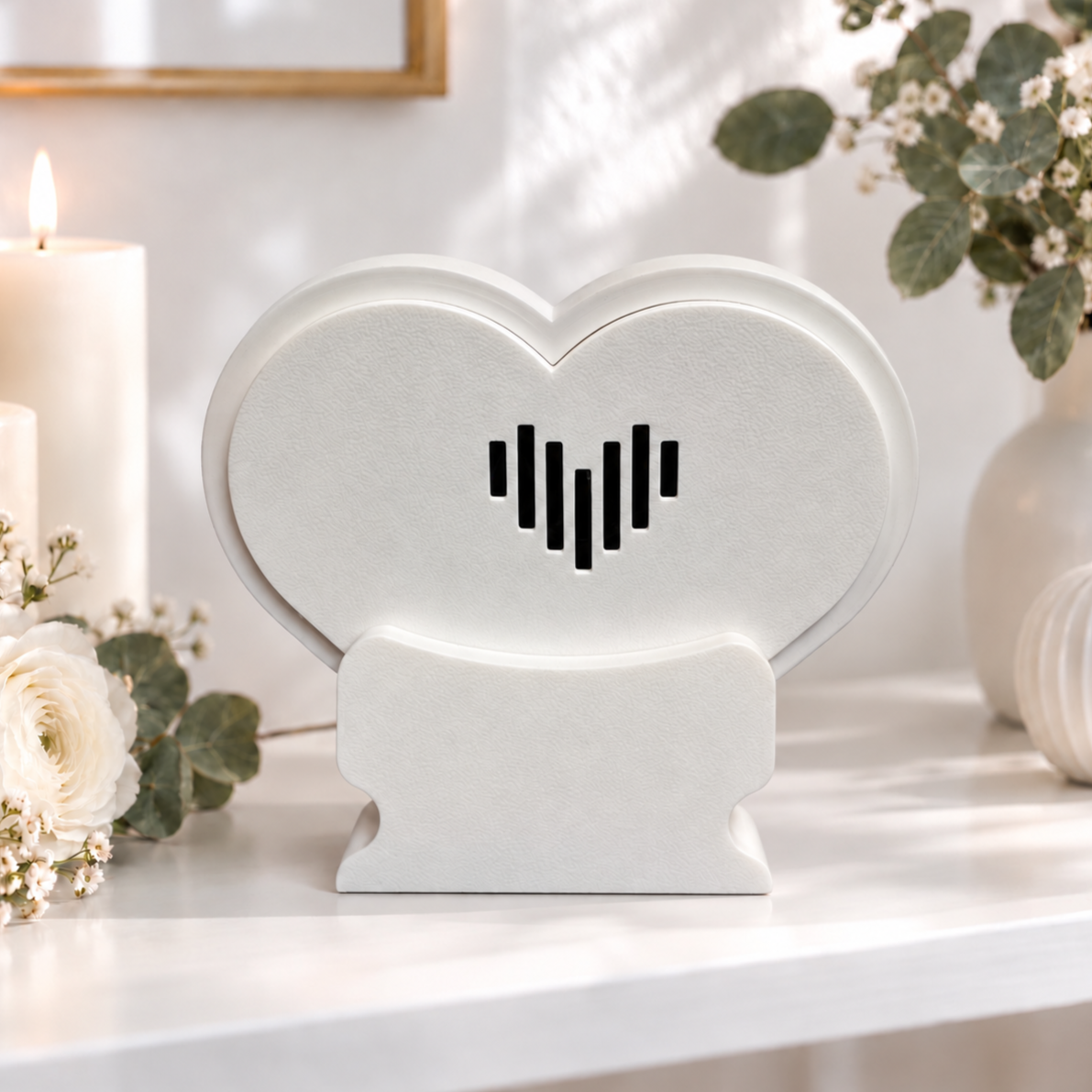 Personalized "Heart Shaped" Photo Speaker