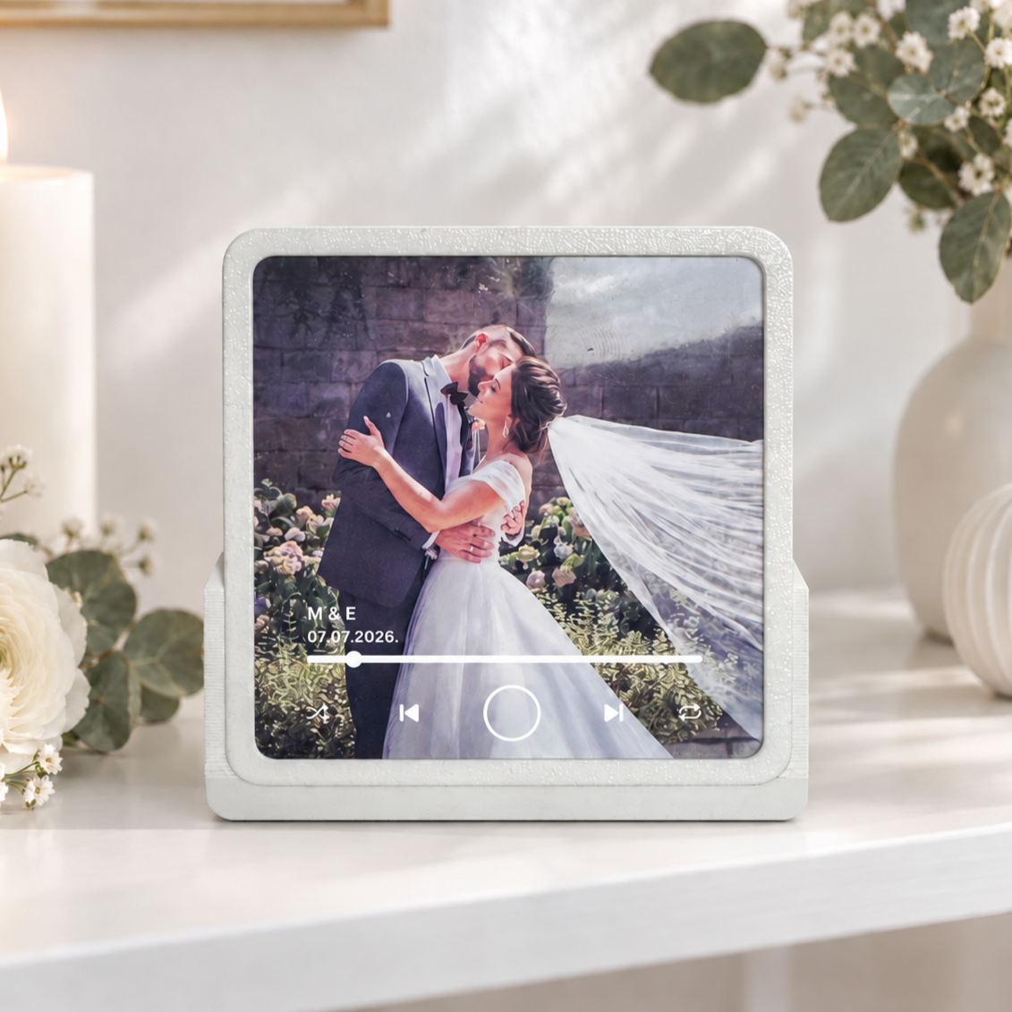 Personalized "Square" Photo Speaker